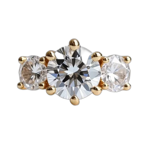 jewelry, crown, round, brilliant transparent PNG cut-out