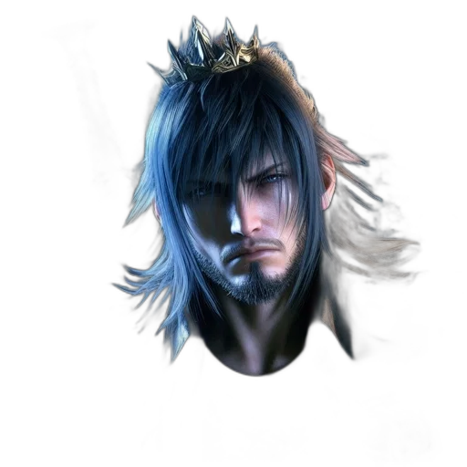 crown, face, hair, hat, fantasy art, concept art, photorealistic, 3d render transparent PNG cut-out