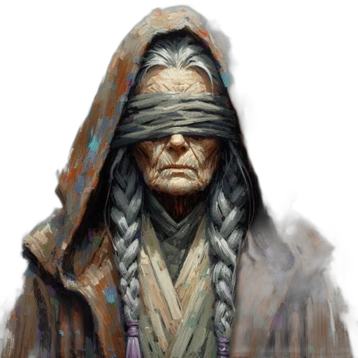 face, mask, staff, concept art, fantasy art, photorealistic, comic book art, hooded transparent PNG cut-out