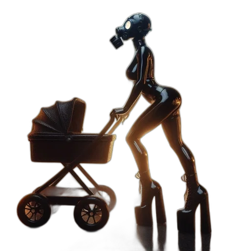 robot, creature, furniture, staff, concept art, 3d render, cyberpunk, fantasy art transparent PNG cut-out