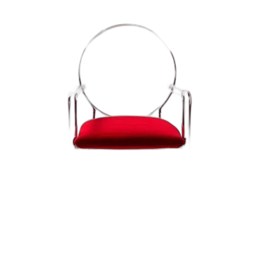 furniture, jewelry, crown, staff, 3d render, red, luci, chair transparent PNG cut-out