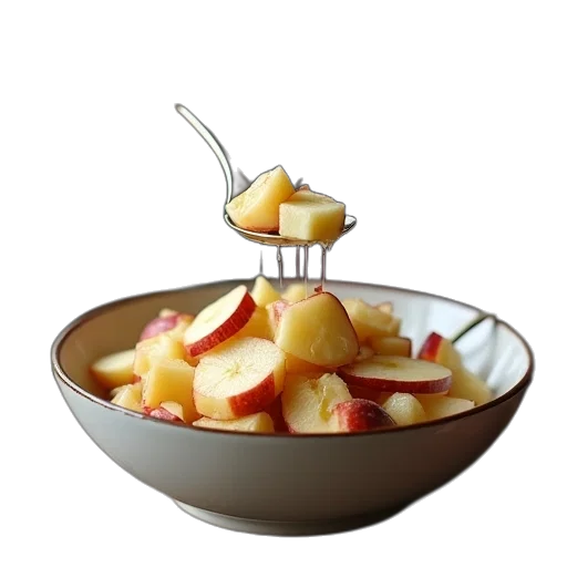 food, crown, robot, 3d render transparent PNG cut-out