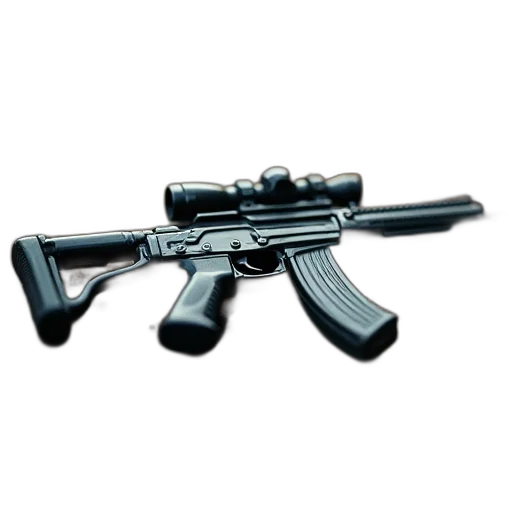 weapon, 3d render, concept art, toy transparent PNG cut-out