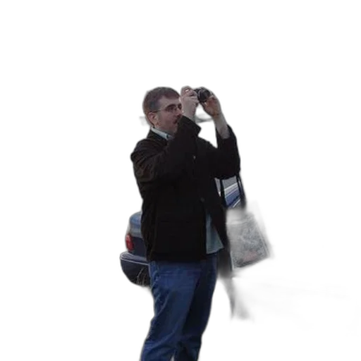 staff, bottle, weapon, jacket transparent PNG cut-out