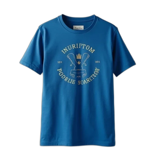 mens, tonic, crew, shirt, blue transparent PNG cut-out