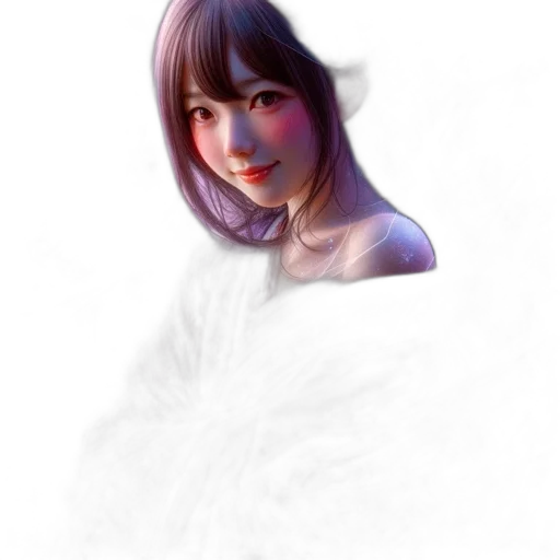 face, mask, creature, staff, photorealistic, fantasy art, concept art, 3d render transparent PNG cut-out