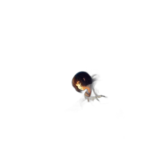 creature, hair, animal, robot, pixel art, 3d render, concept art, photorealistic transparent PNG cut-out