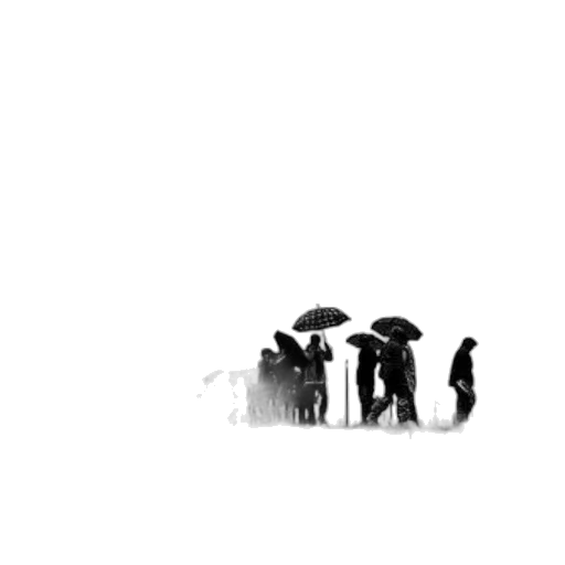 umbrella, staff, hat, robot, concept art, pixel art, comic book art, photorealistic transparent PNG cut-out