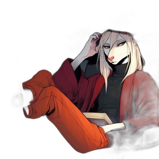 mask, jacket, creature, dragon transparent PNG cut-out