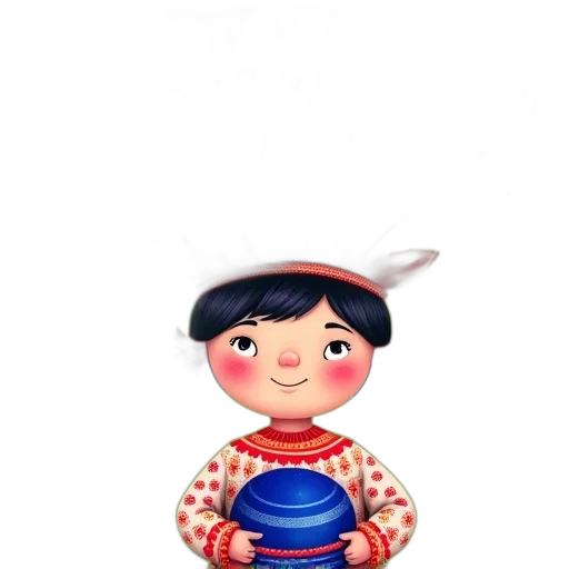 jewelry, staff, mask, dress, 3d render, oil painting, cartoon, photorealistic transparent PNG cut-out