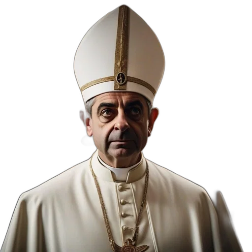 staff, face, hat, photorealistic, 3d render, concept art, man, religious transparent PNG cut-out