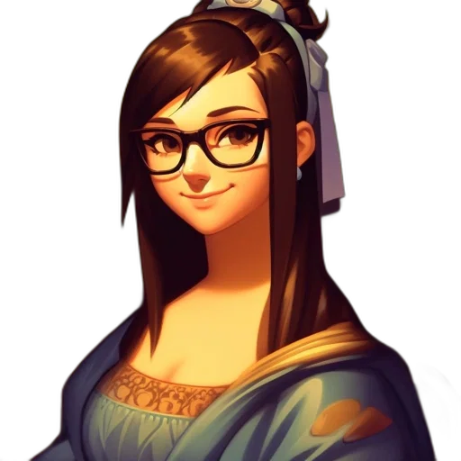 dress, staff, crown, face transparent PNG cut-out