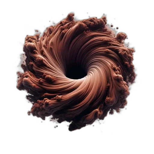 hair, flower, food, tree, 3d render, photorealistic, concept art, outer space transparent PNG cut-out