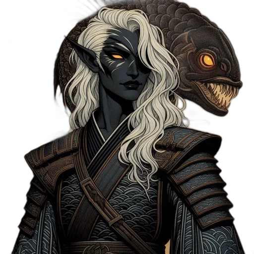 dragon, mask, creature, fantasy art, concept art, pixel art, comic book art, dark transparent PNG cut-out