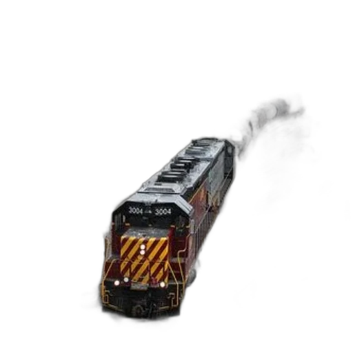 weapon, staff, photorealistic, 3d render, concept art, fog, fire, train transparent PNG cut-out