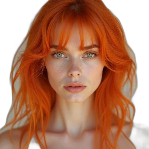 face, hair, crown, dress, photorealistic, concept art, fantasy art, oil painting transparent PNG cut-out