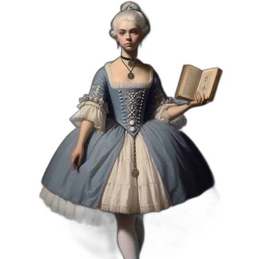 dress, staff, jewelry, face, concept art, fantasy art, 3d render, photorealistic transparent PNG cut-out