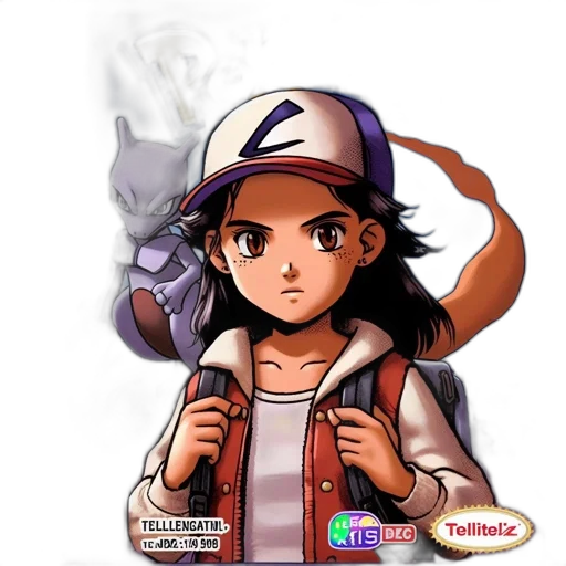 concept art, pixel art, cartoon, comic book art, fire, pokémon-inspired, piece, shows transparent PNG cut-out