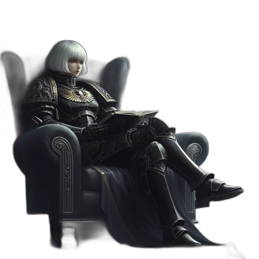 robot, furniture, jacket, creature, concept art, cyberpunk, 3d render, fantasy art transparent PNG cut-out