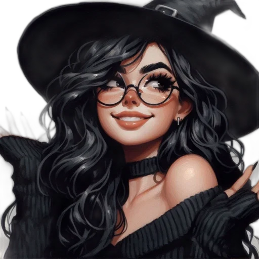hat, face, fantasy art, concept art, cartoon, photorealistic, dark, monochrome transparent PNG cut-out