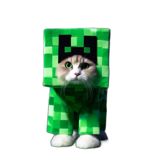 animal, creature, robot, dress, pixel art, 3d render, concept art, photorealistic transparent PNG cut-out