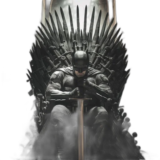 crown, sword, weapon, dragon, concept art, fantasy art, comic book art, 3d render transparent PNG cut-out