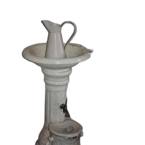 bottle, staff, furniture, crown, 3d render, photorealistic, white, ceramic transparent PNG cut-out