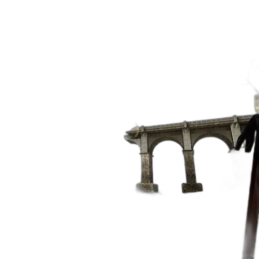 sword, staff, furniture, weapon, 3d render, concept art, photorealistic, fantasy art transparent PNG cut-out
