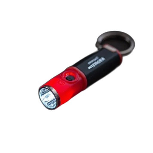 staff, 3d render, energizer, torch, tech, key, chain, light transparent PNG cut-out