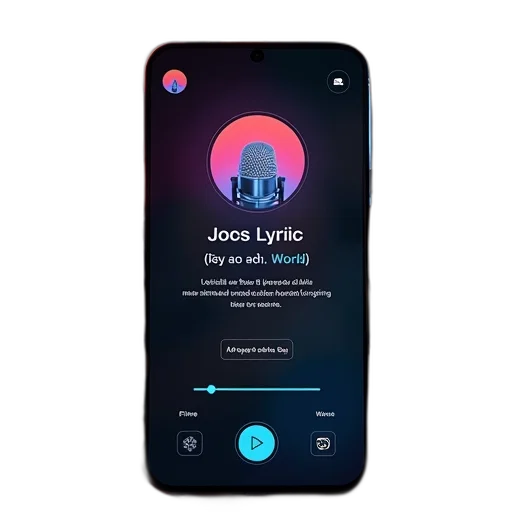 concept art, voice, app, record transparent PNG cut-out