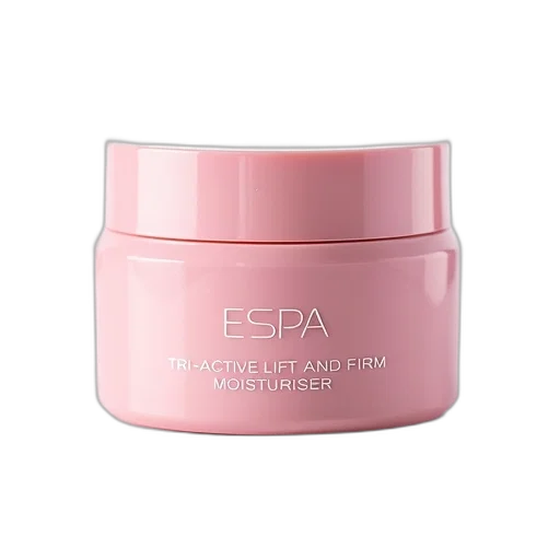 close-up, image, pink-colored, cosmetic, product, brand, name, espa transparent PNG cut-out