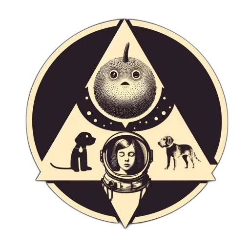 staff, robot, mask, concept art, fantasy art, outer space, inside, black transparent PNG cut-out