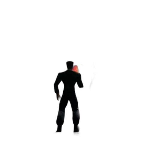 robot, staff, weapon, jacket, concept art, 3d render, pixel art, comic book art transparent PNG cut-out