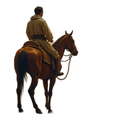 staff, animal, jacket, hat transparent PNG cut-out