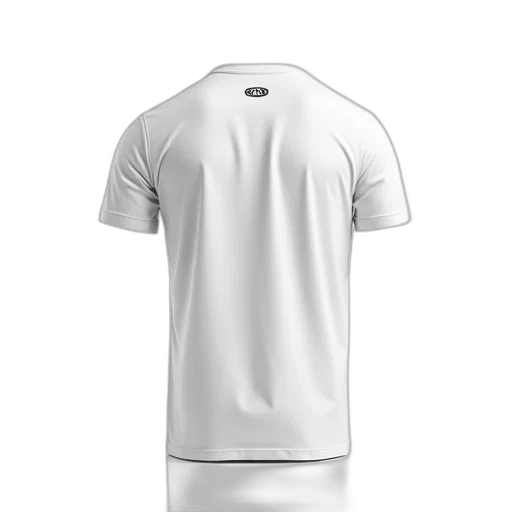 dress, staff, 3d render, plain, white, t-shirt, black, logo transparent PNG cut-out