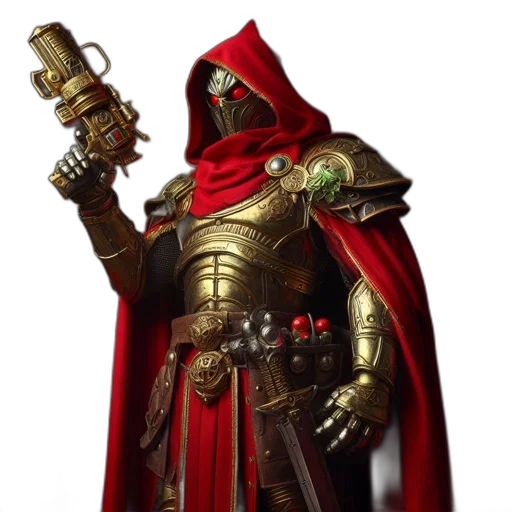 sword, staff, weapon, concept art, fantasy art, 3d render, comic book art, red transparent PNG cut-out
