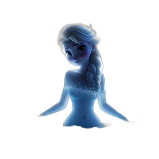 dress, creature, crown, face, concept art, 3d render, fantasy art, pixel art transparent PNG cut-out