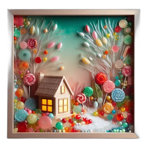 photorealistic, oil painting, 3d render, concept art, snow, forest, city street, fog transparent PNG cut-out