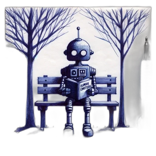 robot, furniture, concept art, pixel art, watercolor, fantasy art, fog, outer space transparent PNG cut-out