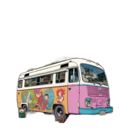 car, concept art, 3d render, cartoon, photorealistic, bustling, street, scene transparent PNG cut-out