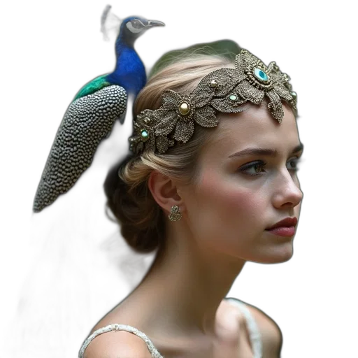 jewelry, crown, hat, staff transparent PNG cut-out