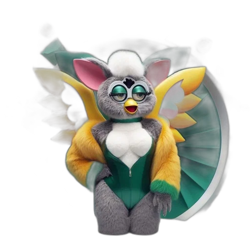 staff, creature, dragon, animal, 3d render, concept art, fantasy art, anthropomorphic transparent PNG cut-out