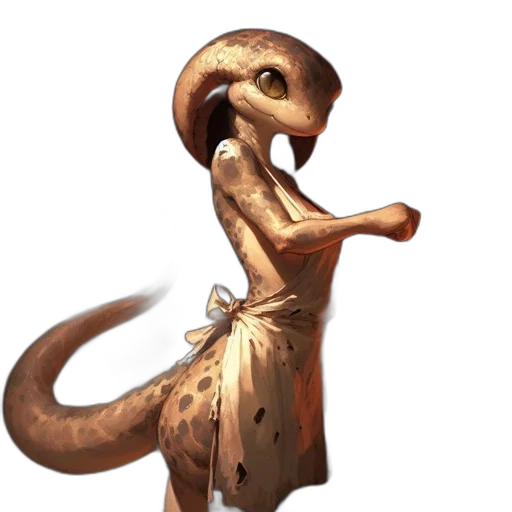 dragon, creature, staff, animal, concept art, fantasy art, 3d render, photorealistic transparent PNG cut-out