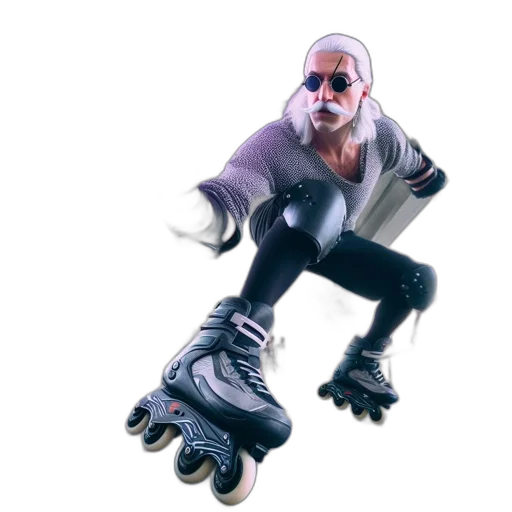 shoes, robot, jacket, creature, concept art, 3d render, cyberpunk, photorealistic transparent PNG cut-out