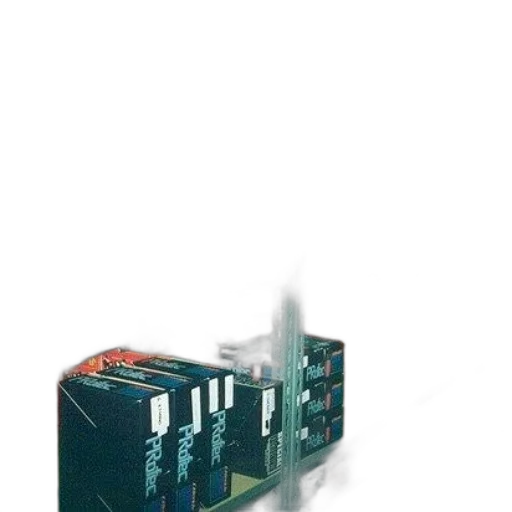 furniture, robot, weapon, food, 3d render, vaporwave, concept art, photorealistic transparent PNG cut-out