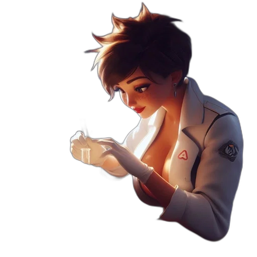 staff, robot, bottle, face, concept art, 3d render, watercolor, pixel art transparent PNG cut-out