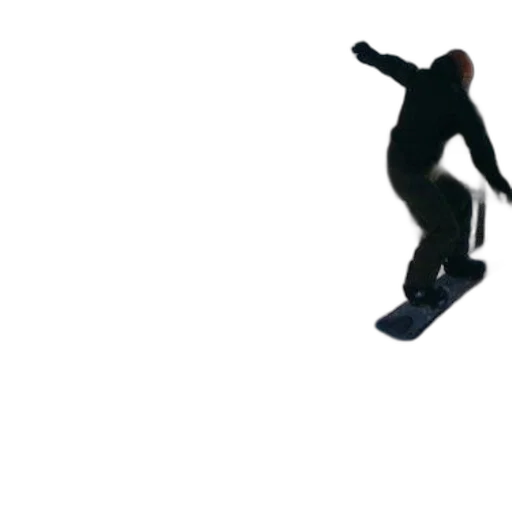 staff, shoes, 3d render, concept art, outer space, snowboarder, performs, jump transparent PNG cut-out