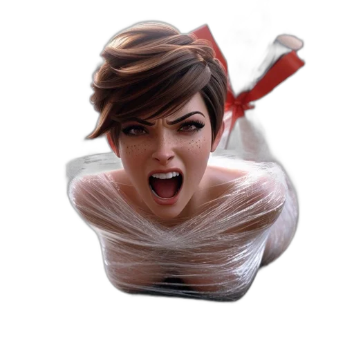 face, umbrella, mask, staff, concept art, photorealistic, 3d render, fantasy art transparent PNG cut-out