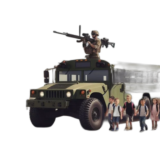weapon, concept art, 3d render, pixel art, photorealistic, soldier, military, school transparent PNG cut-out