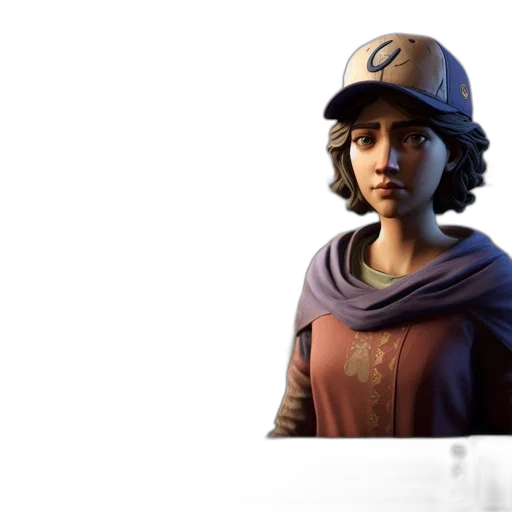 hat, staff, face, weapon, concept art, fantasy art, 3d render, photorealistic transparent PNG cut-out